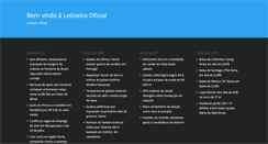 Desktop Screenshot of leiloeirooficial.com